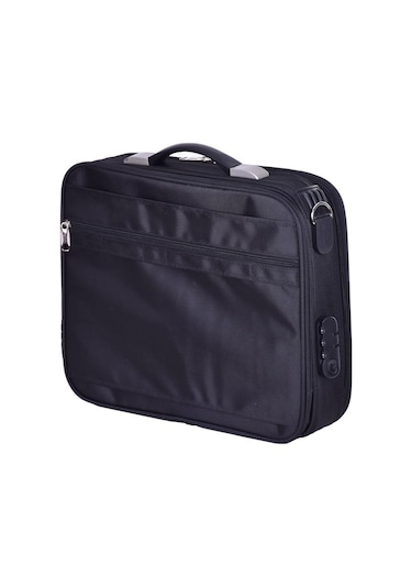 Çantaland Lüx Kasalı Siyah Evrak, Laptop, Notebook Çantası Siyah