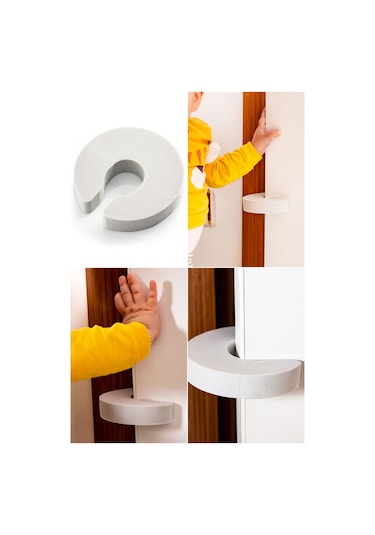 İdeal Baby 6Şar Sünger Kapı Stoperi+Priz Kapağı+Mini Kilit Çok Renkli