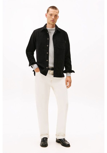 Tommy Hilfiger Erkek Gömlek Siyah