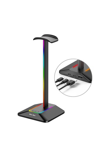 Başlık İçi Kulaklık Standı, Rgb Işık Efekti