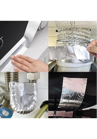 Kendinden Yapışkanlı Alüminyum Su Sızdırmaz Yanmaz Bant