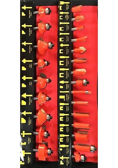 Kohertz No 54 6Mm Freze Bıçağı Seti 24 Parça