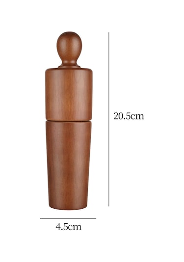 Homyl Ahşap Karabiber Değirmeni Taşınabilir Stil-b