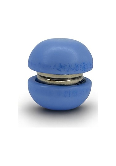 Eşarp Ve Şal Mıknatısı Soft Mavi Renk - Başörtü Tutucu Kadın Tesettür Aksesuar Mıknatıs Mavi