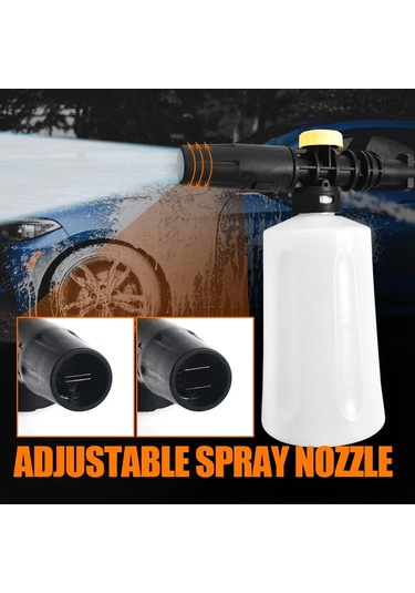 Karcher Uyumlu K2 - K7 Yüksek Basınçlı Köpük Tabancası Topu Tüm Plastik Taşınabilir Kö Yıkama Sabun Püskürtücü Sulama Başlıkları 45142763