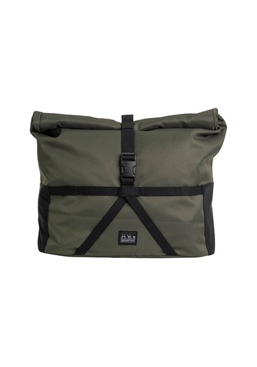Brompton Borough Roll Top Bag Medium Olive Q101583 Siyah