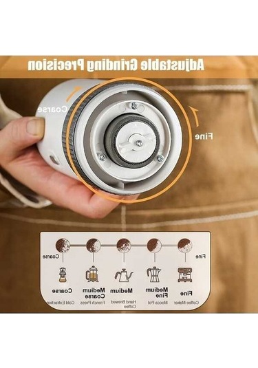 Ulzyvf Usb Temizleme Taşınabilir Şarj Öğütücü, 200ml, 13w, Gri Fırçası, Ev Ve Ofis İçin Gri