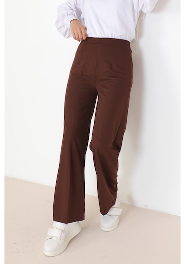 Palazzo Scuba Pantolon 866 - Acı Kahve Acı Kahverengi