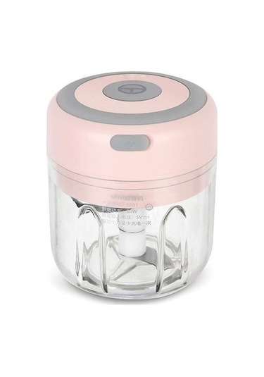 Ankatek Zm-14 Tipi Sones Sarımsak Renk: Pembe Mini Kablosuz Ezici, Ev Elektrikli Cam 300ml Jy Diğer Diğer