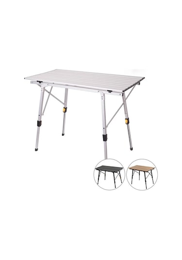 Madfox Moonlite Yükseklik Ayarlı Katlanır Kamp Masası 001