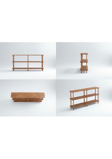 Dublin Vega Kitaplık Natural 150x35x75 Cm Atlantik Çam Dublin Vega Kitaplık Natural 150x35x75 Cm Atlantik Çam