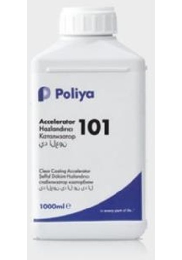 Poliya 101 Şeffaf Kobalt - Hızlandırıcı - 1 Lt
