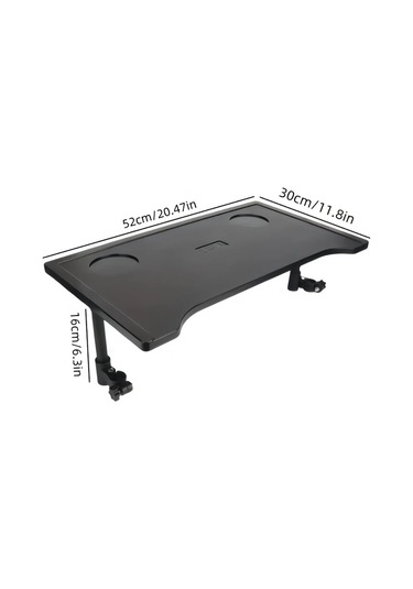 Chuangyinshop Variant Ayarlanabilir Portatif Bardak Altlığı Tepsi Masa Çıkarılabilir Kaymaz Diz Pedi Geniş Tasarım