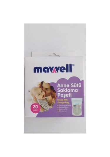 Mavvell Anne Sütü Saklama Poşeti 20 Adet