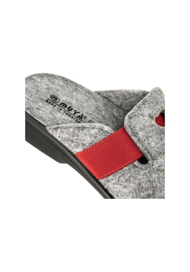 Muya Penny 32924-087 Kadın Kışlık Ev Terliği Gri 36-40 Gri