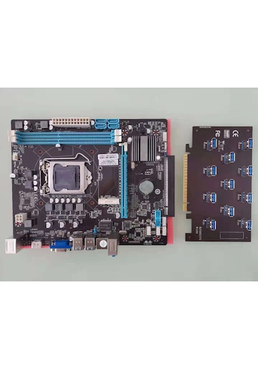 Esonic B250 Btc Gladiator 12'Li Anakart + G3900T Işlemci + Ram