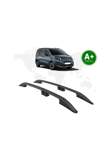 Citoren Berlingo Tavan Çıtası Kısa Şasi 2024 Model Ve Sonrası Siyah