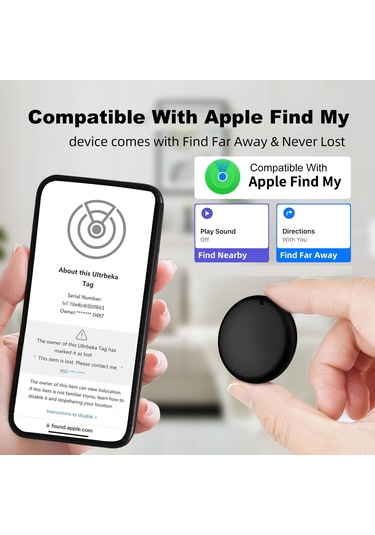 Padalink Siyah Gps Konum Takip Cihazı, Bluetooth İle Kayıp Önleyici, Canlı Takip, 10 Ay Pil Ömrü, Evcil Hayvan-çocuk-bagaj İçin, 1 Adet