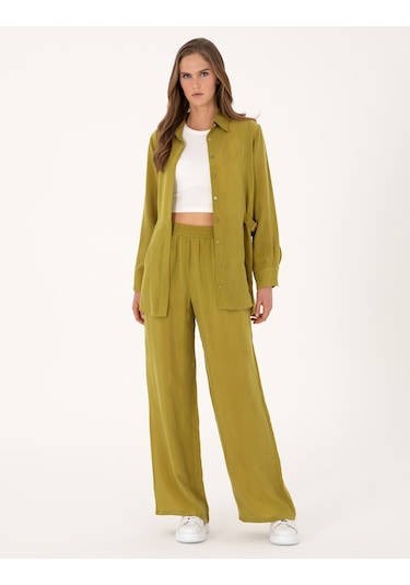 Pierre Cardin Kadın Yeşil Gömlek Desenli 50313652-vr257 Yeşil Pierre Cardin Kadın Yeşil Gömlek Desenli 50313652-vr257 Yeşil