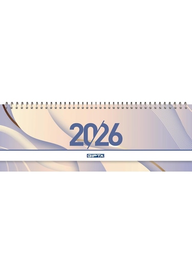 Gıpta 2026 Spiralli Masa Takvimi 12x33 Cm 504-btk