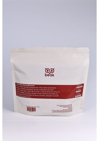 Colombia Honey Blossom Çekirdek Kahve 250 Gr , %100 Arabica Çekirdek Kahve