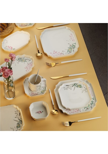 Aryıldız Katy 6 Kişilik 32 Parça Kahvaltı Takımı Çok Renkli