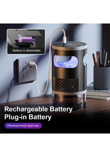 Mx-06 Led Elektrikli Böcek Öldürücü Işık Şarj Edilebilir