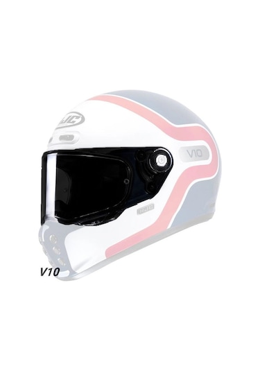 V10 Kask Camı Siyah Vizör Hj41