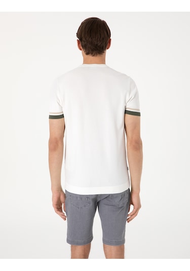 Pierre Cardin Erkek Ekru Kazak /triko 50306024-vr019 Ekru