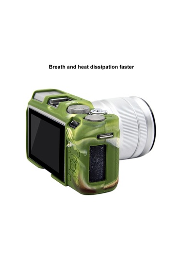 Puluz Soft Silicone Protective Case For Fujıfılm X-a3 / X-a10 Camouflage