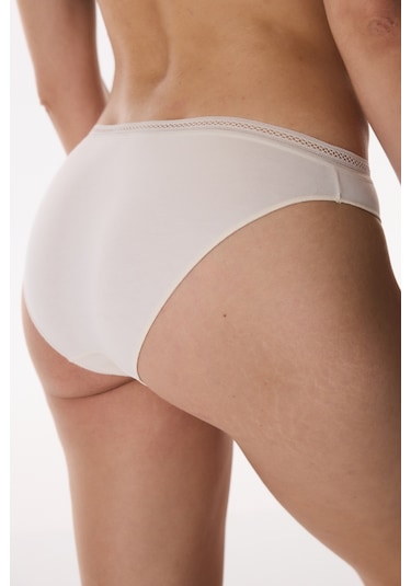 Penti Bej Easy Pamuklu Trim Slip Külot