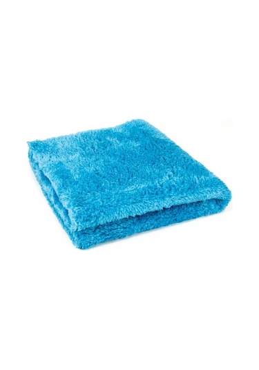 Mikrofiber Cila Havlusu Lacivert 350 Gsm 40X40 Cm Tekli