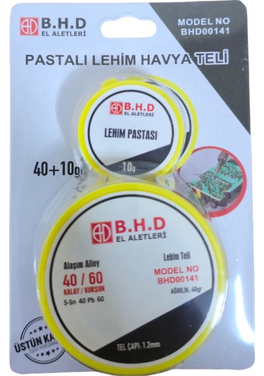 Fixonic B.h.d Bhd00141 10gr+40gr Lehim Pastası Ve Lehim Teli Set