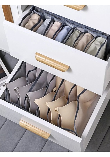 Myston House İç Çamaşırı Ve Çoraplar İçin Organizatör Seti 194597157 Beyaz