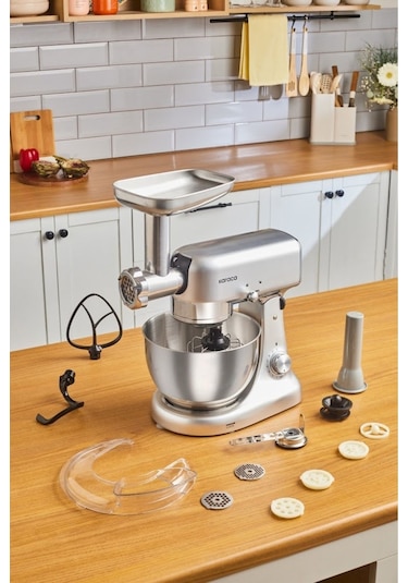 Karaca Multicast Plus 5 L Döküm Hamur Yoğurma Makinesi + Aparat