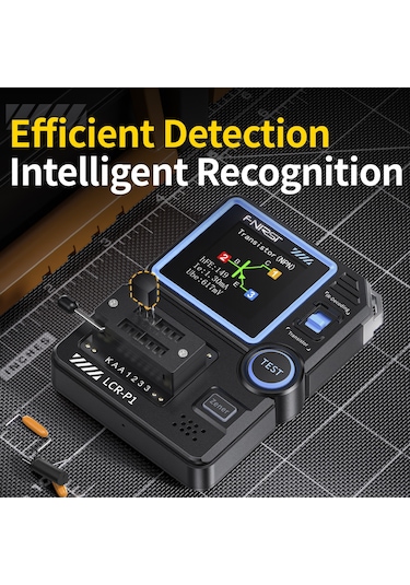 Fnırsı Lcr-p1 Transistör Test Cihazı Diyot Triyot Kapasite Test Cihazı Direnç Lcr Esr Test Cihazı Mosfet Npn Pnp Smd Çok Fonksiyonlu Test Cihazı