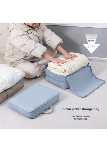 Qingmipy Büyük Boy Pembe Giyim Sıkıştırıcı Depolama Çantası - Ev Ve Seyahat İçin Giyim, Yatak Tekstili Ve Eşya Düzenleyici Organizer Pembe