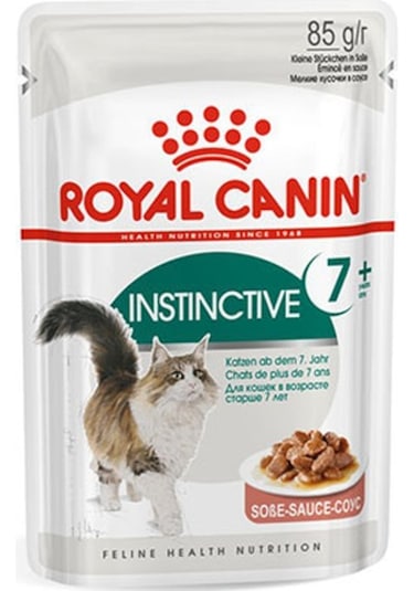 Royal Canin İnstictive +7 Yaşlı Gravy Kedi Konservesi 12x85 Gr