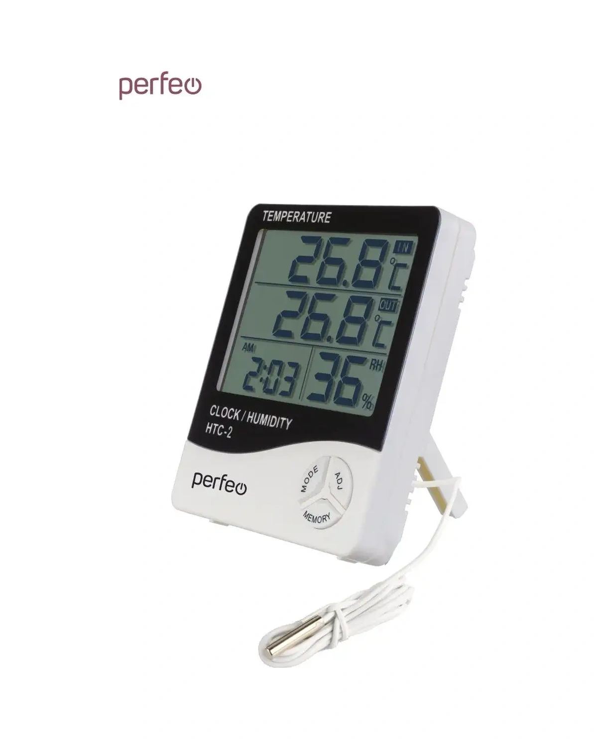 Perfeo Dış Mekan Termometre Harici Sensörlü Higrometre 68906815