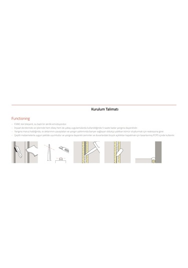 Fıre Stop Fıam Çok Renkli