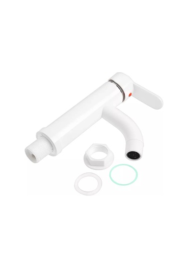 Zeın Z3651 Beyaz Abs Plastik Lavabolu Batarya 241888301 Beyaz