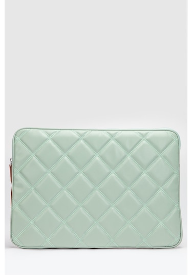 Kapitone Laptop Kılıfı 15.6 & 16 İnç Mint