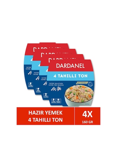 Dardanel Aç Ye Dört Tahıllı Ton Balığı 4 x 160 G