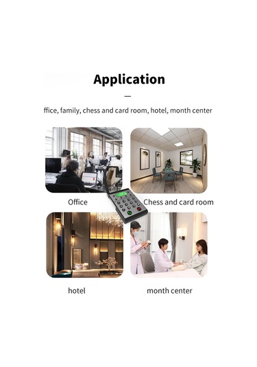 Kablosuz İnterkom Sistemi Akıllı Dijital Sesli Arama Hs6964b-1