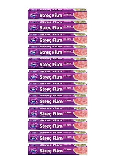 Streç Film 33 Mt 12 Paket