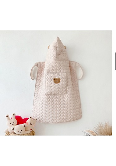 Sonbahar Ve Kış Dışarı Çıkmak Arabası Örtüsü Battaniye Bej