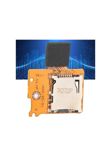 Fosenze Switch Lite Konsolu İçin Tf/sd Kart Okuyucu Konnektörü, Tam Uyumlu Tamir Parçası, Dayanıklı Metal+abs Malzeme, Kolay Kurulum