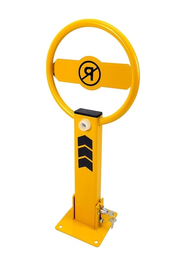 Kilitli Otopark Direği Yatar Kalkar Otopark Bariyeri Simit Bariye