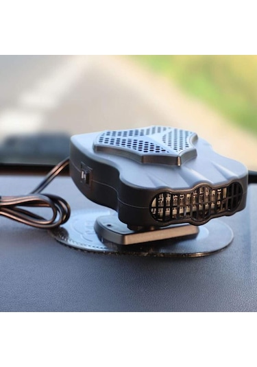 Araç İçi Isıtıcı Fan Soğutucu Cam Buğu Çözücü Oto Isıtıcı 12v