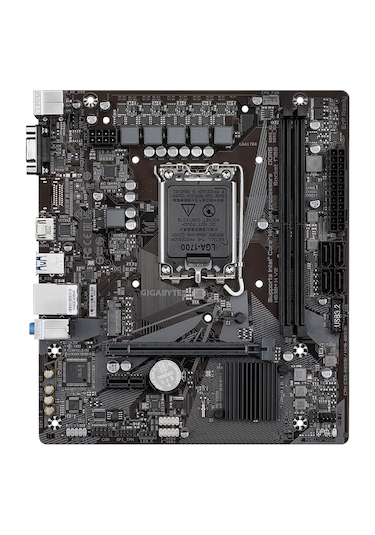 Gigabyte H610M H V2 D5 Intel H610 5600 MHz DDR5 Soket 1700 mATX Anakart